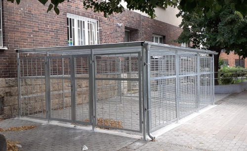 Prístrešky pre autá, bicykle, kontajnery
