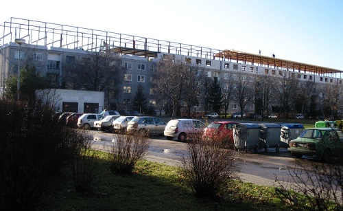 Nadstavby BD - Velkomoravská Malacky