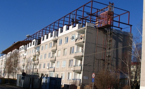 Nadstavby BD - Velkomoravská Malacky