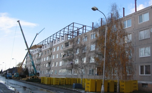 Nadstavby BD - Velkomoravská Malacky