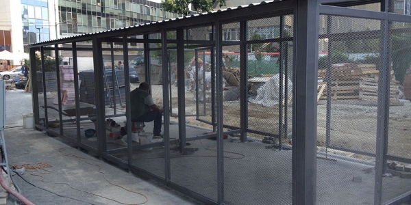 Prístrešky pre autá, bicykle, kontajnery